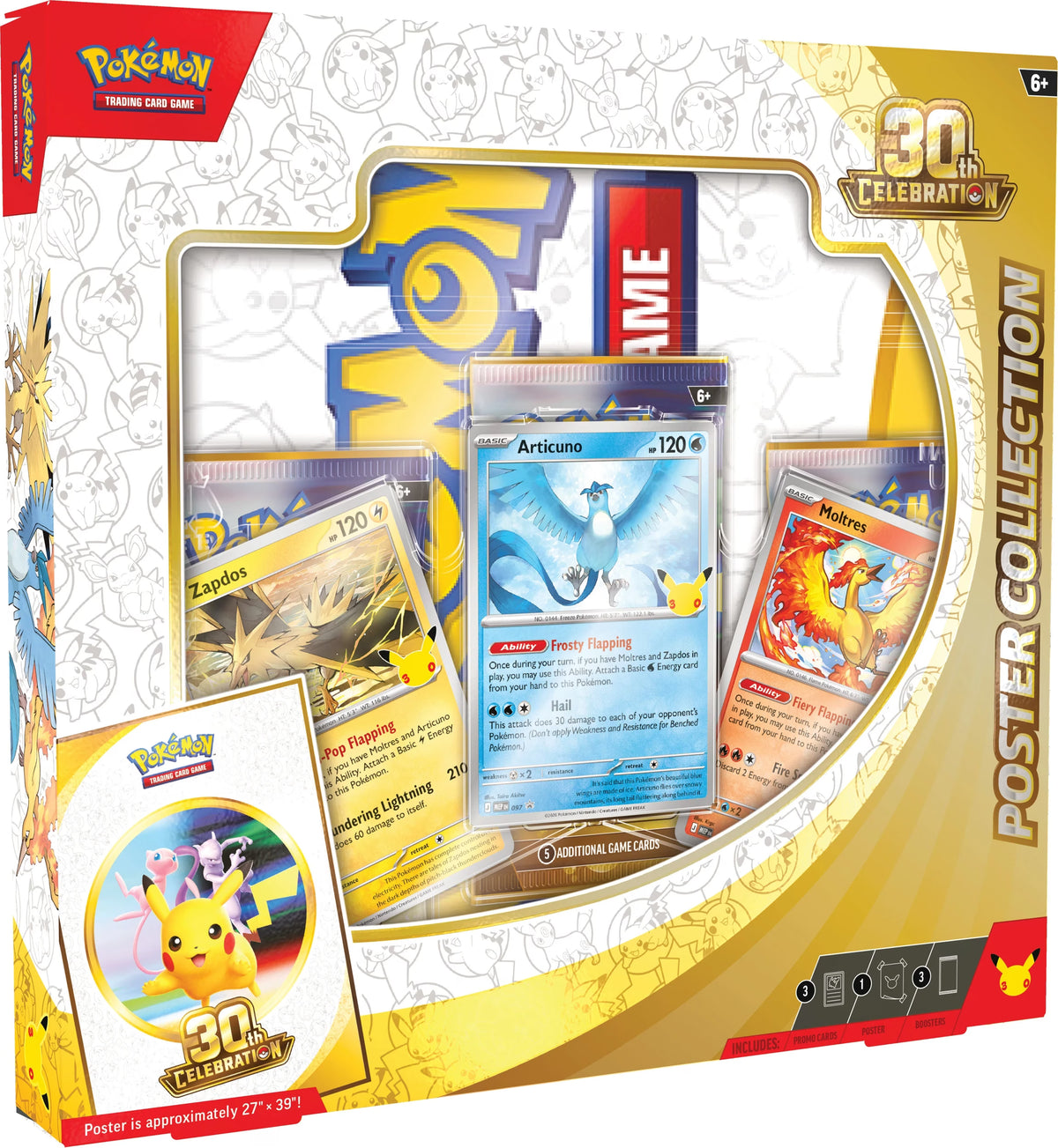 Pokemon 30th Anniversary Poster collection
