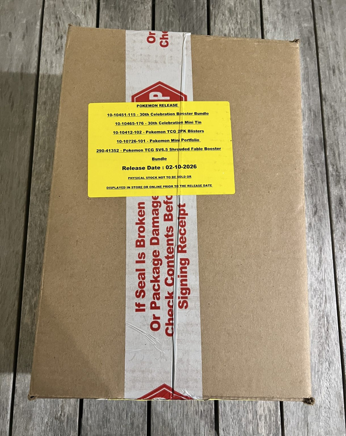 Pokemon 30th Anniversary booster bundles - Sealed case of 25