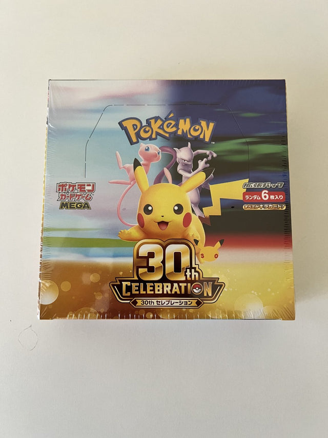 Pokémon 30th Celebration booster box (Jap)