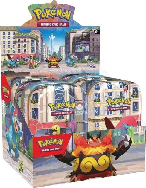 Pokemon Lumiose City Tins Display Sealed