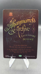 Alhammarret's Archive SLC #27 Magic: The Gathering card – additional view 2