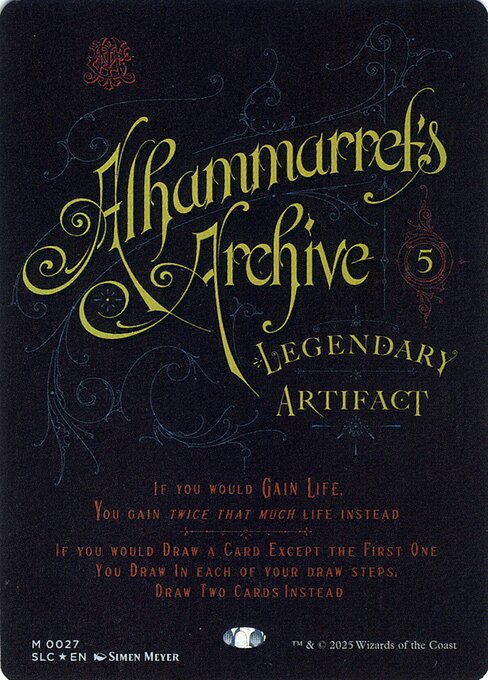 Alhammarret's Archive (SLC #27) (Secret Lair Countdown)