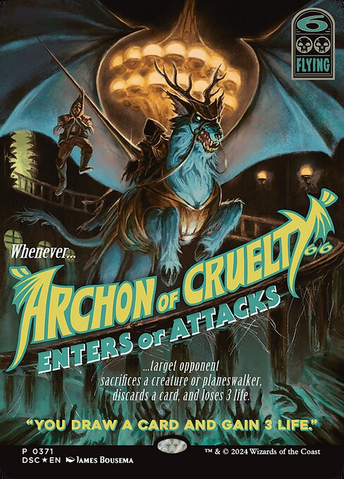 Archon of Cruelty (DSC #371) (Duskmourn: House of Horror Commander)