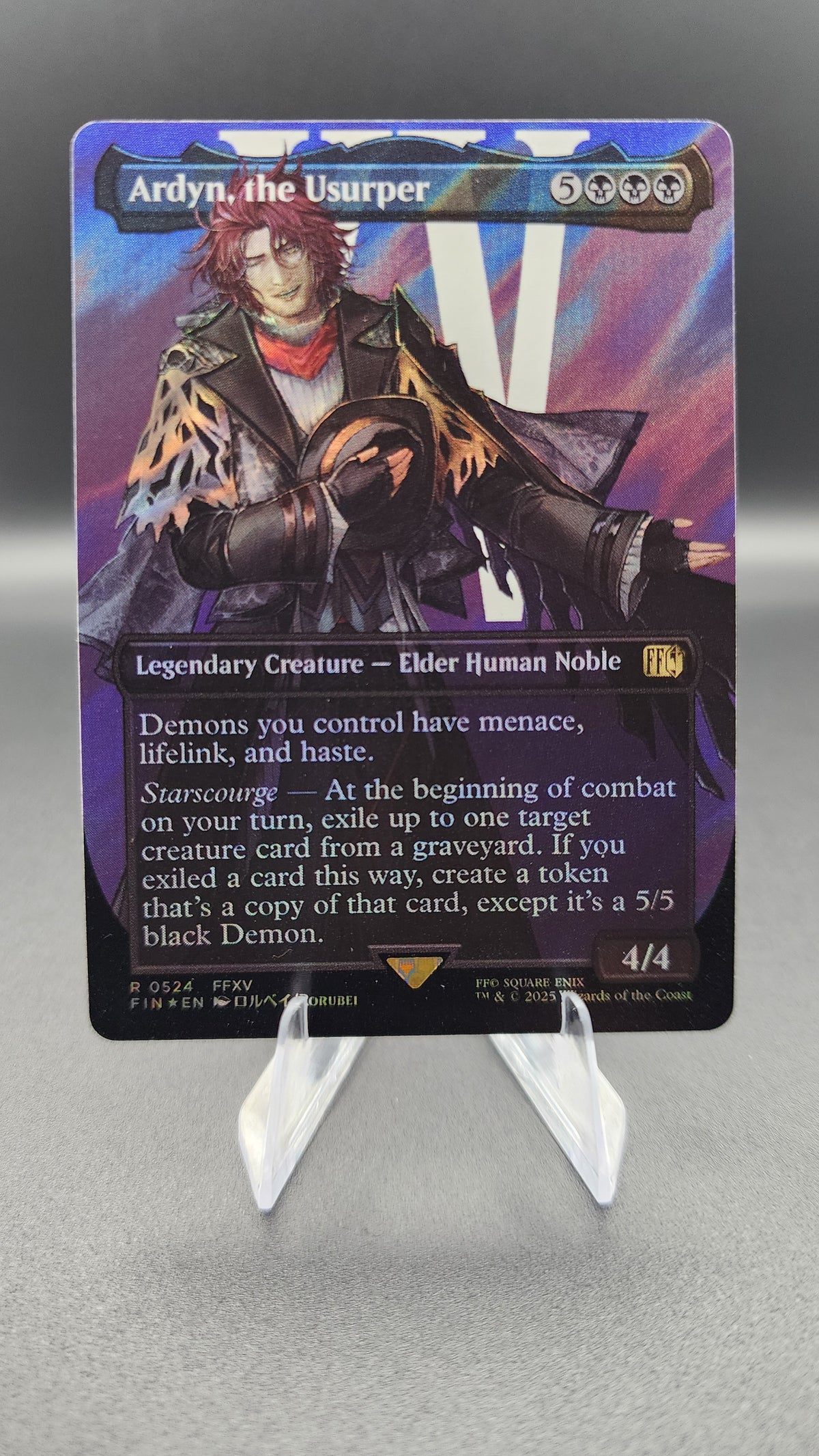 Ardyn, the Usurper FIN #524 Magic: The Gathering card – additional view 2