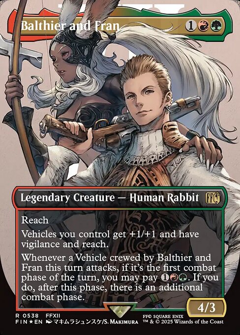 Balthier and Fran (FIN #538) (Final Fantasy)