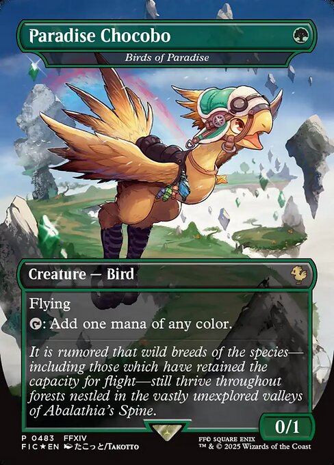 Birds of Paradise (FIC #483) (Final Fantasy Commander)