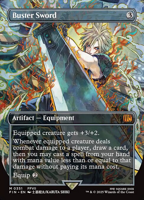 Buster Sword (FIN #351) (Final Fantasy)