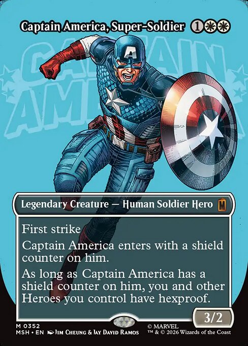 Captain America, Super-Soldier (MSH #352) (Marvel Super Heroes)