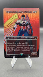 Captain America, Wings of Freedom MSH #353 Magic: The Gathering card – additional view 2