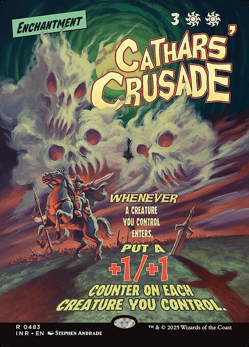 Cathars' Crusade (INR #483) (Innistrad Remastered)