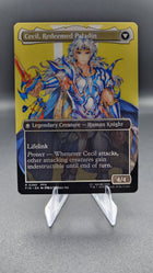 Cecil, Dark Knight // Cecil, Redeemed Paladin FIN #380 Magic: The Gathering card – additional view 2