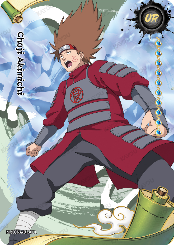 Choji Akimichi UR NRCCNA-UR-011 KAYOU Naruto Ninja Age card