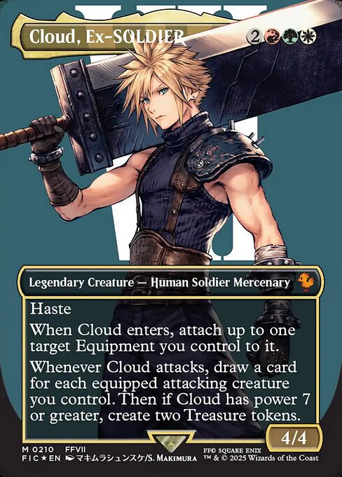 Cloud, Ex-SOLDIER (FIC #210) (Final Fantasy Commander)