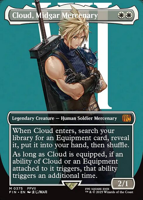 Cloud, Midgar Mercenary (FIN #375) (Final Fantasy)