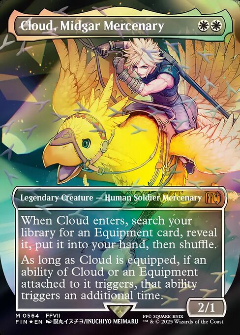 Cloud, Midgar Mercenary (FIN #564) (Final Fantasy)