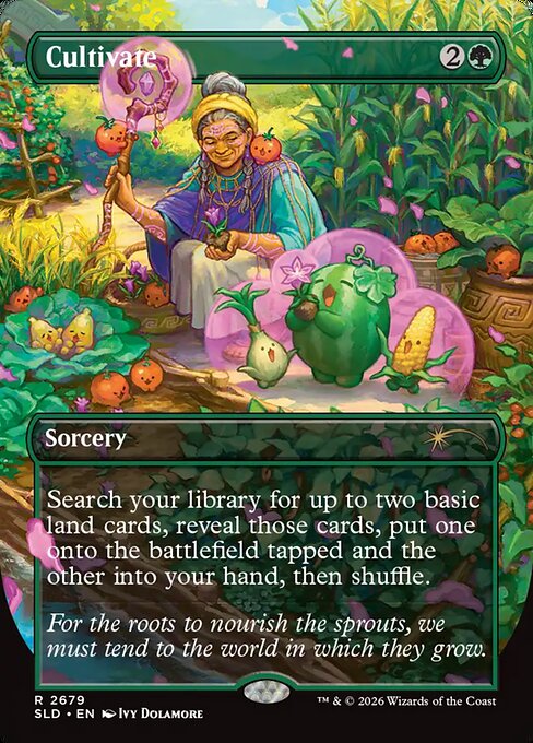 Cultivate SLD #2679 Magic: The Gathering card