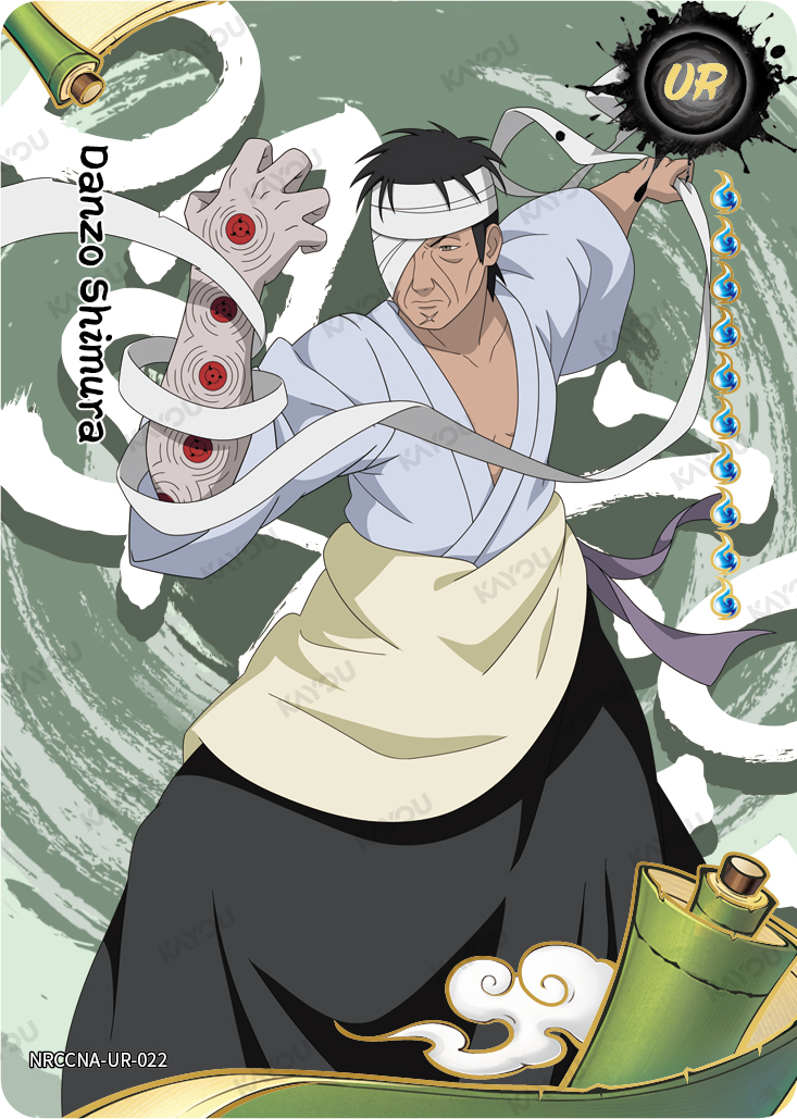 Danzo Shimura UR NRCCNA-UR-022 KAYOU Naruto Ninja Age card