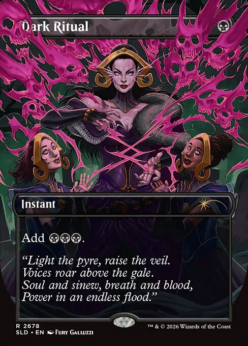 Dark Ritual SLD #2678 Magic: The Gathering card