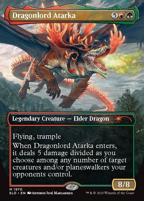 Dragonlord Atarka (SLD #1970) (Secret Lair Drop)