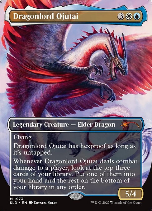 Dragonlord Ojutai (SLD #1973) (Secret Lair Drop)