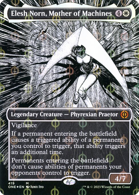 Elesh Norn, Mother of Machines ONE #419 Magic: The Gathering card