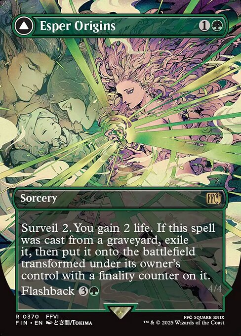 Esper Origins // Summon: Esper Maduin (FIN #370) (Final Fantasy)