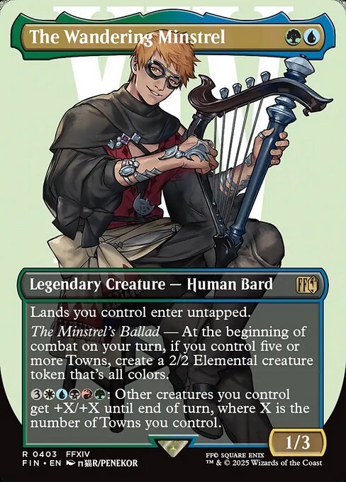 The Wandering Minstrel (FIN #403) (Final Fantasy)