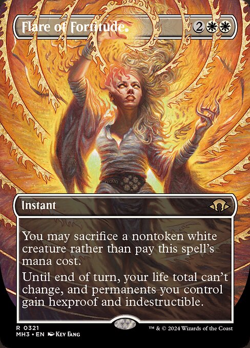 Flare of Fortitude (MH3 #321) (Modern Horizons 3)
