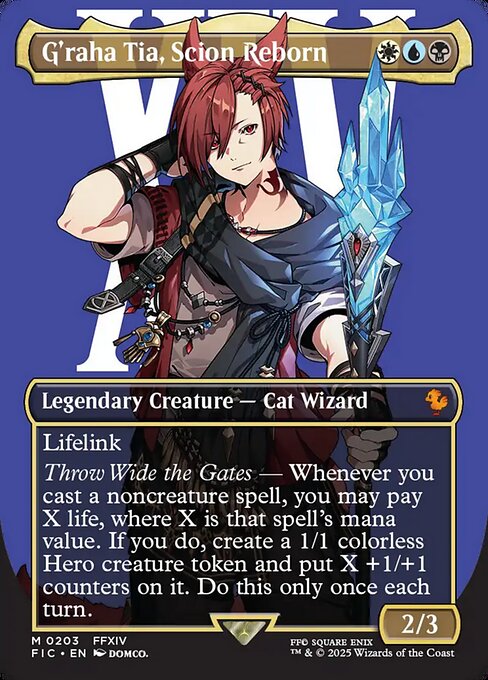 G'raha Tia, Scion Reborn (FIC #203) (Final Fantasy Commander)