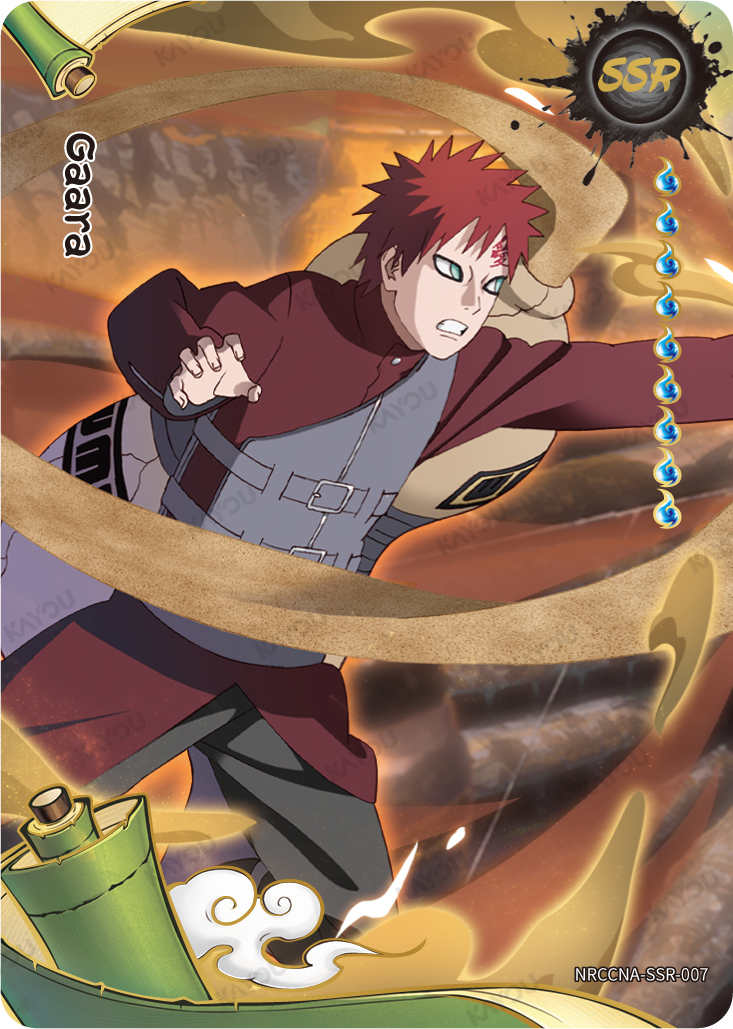 Gaara SSR NRCCNA-SSR-007 KAYOU Naruto Ninja Age card