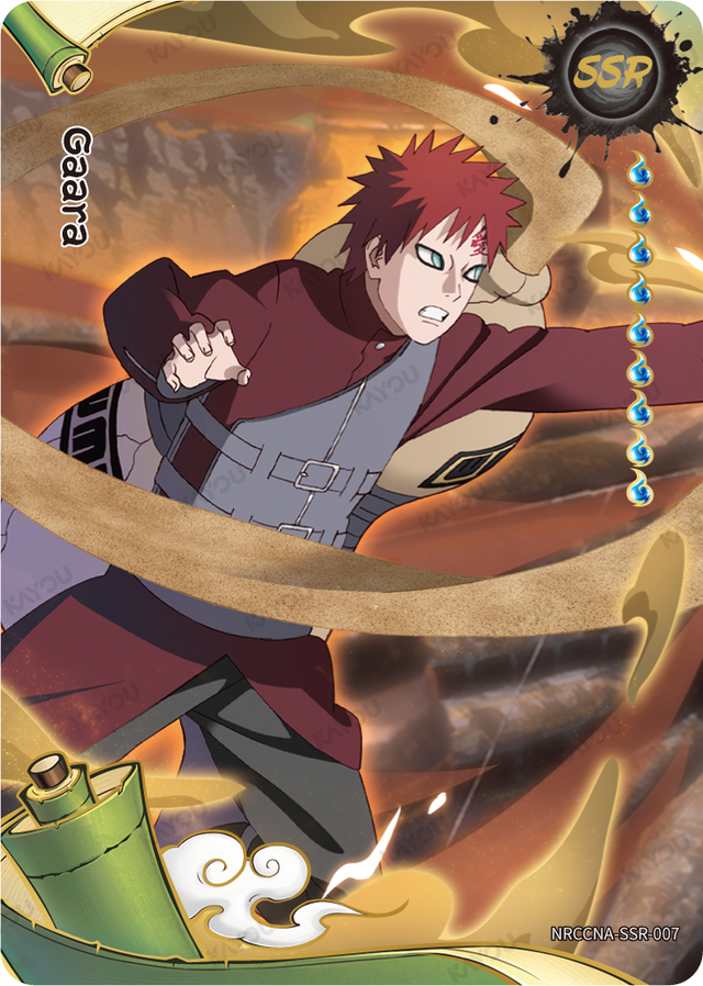 Gaara SSR NRCCNA-SSR-007 KAYOU Naruto Ninja Age card