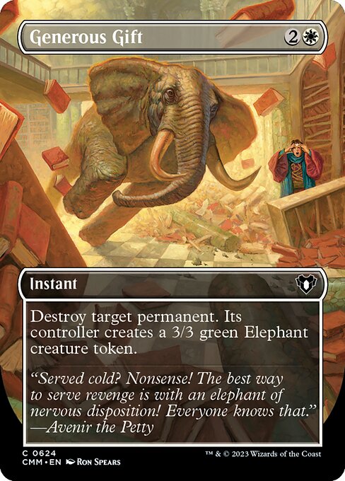 Generous Gift (CMM #624) (Commander Masters)