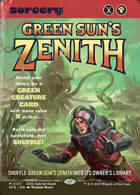 Green Sun's Zenith (SPG #127) (Special Guests)