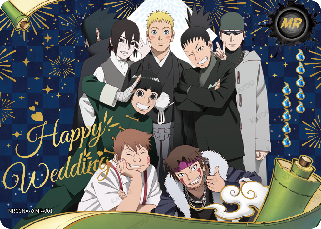 Happy Wedding (Early exclusive version) Diamond MR NRCCNA-◇MR-001 KAYOU Naruto Ninja Age card