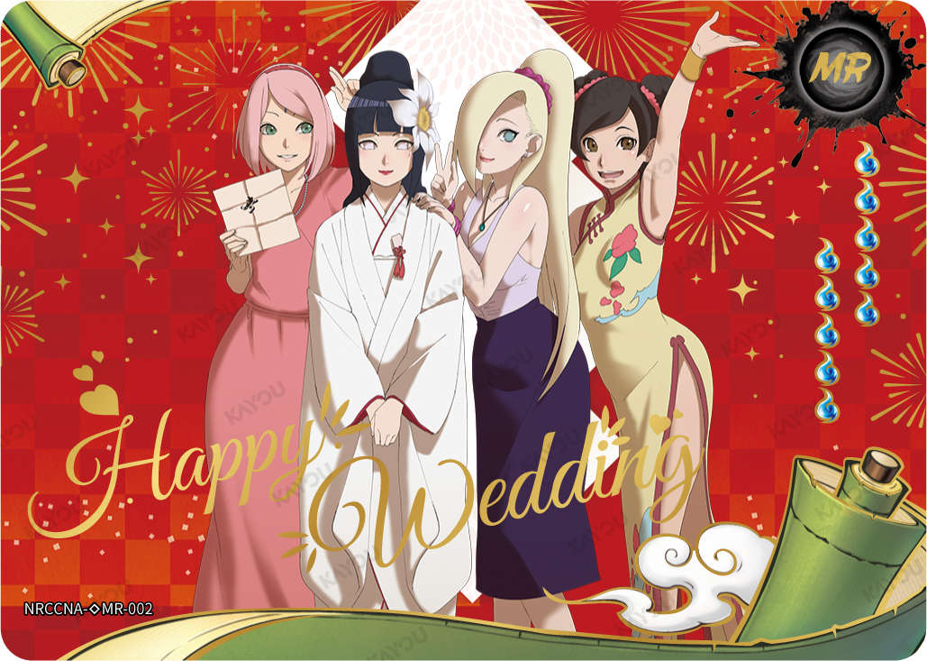 Happy Wedding (Early exclusive version) Diamond MR NRCCNA-◇MR-002 KAYOU Naruto Ninja Age card
