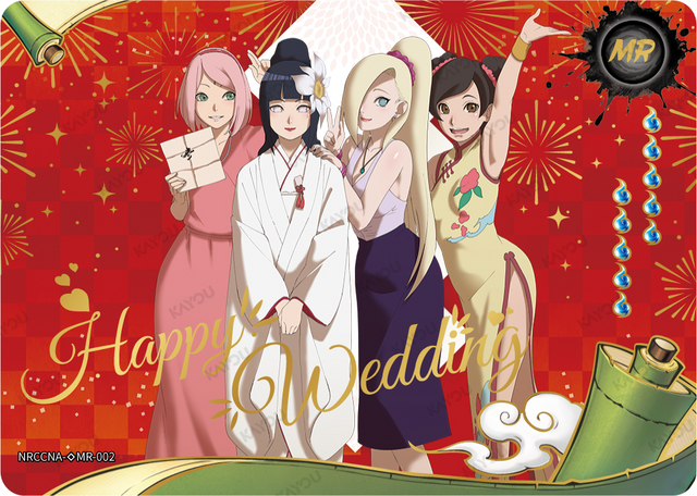 Happy Wedding (Early exclusive version) Diamond MR NRCCNA-◇MR-002 KAYOU Naruto Ninja Age card
