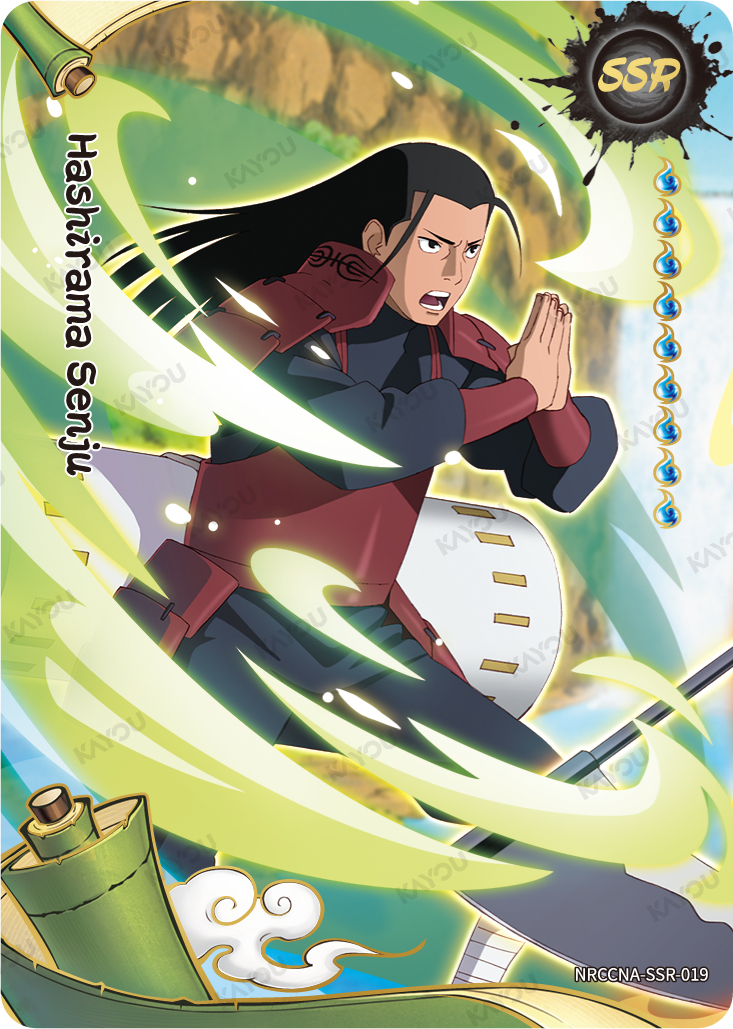 Hashirama Senju SSR NRCCNA-SSR-019 KAYOU Naruto Ninja Age card