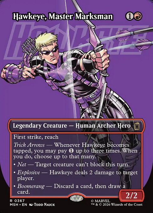 Hawkeye, Master Marksman (MSH #367) (Marvel Super Heroes)