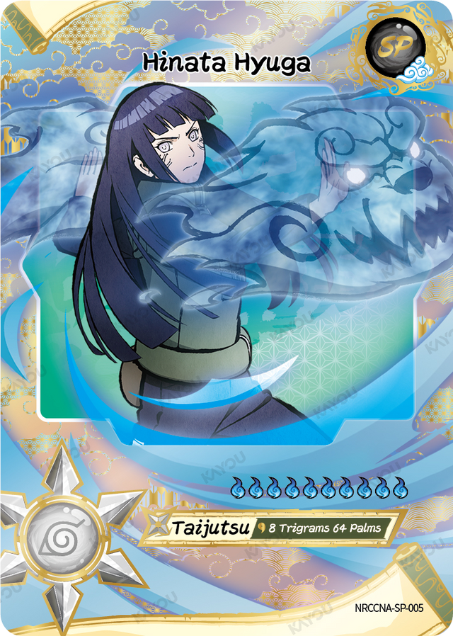 Hinata Hyuga SP NRCCNA-SP-005 KAYOU Naruto Ninja Age card