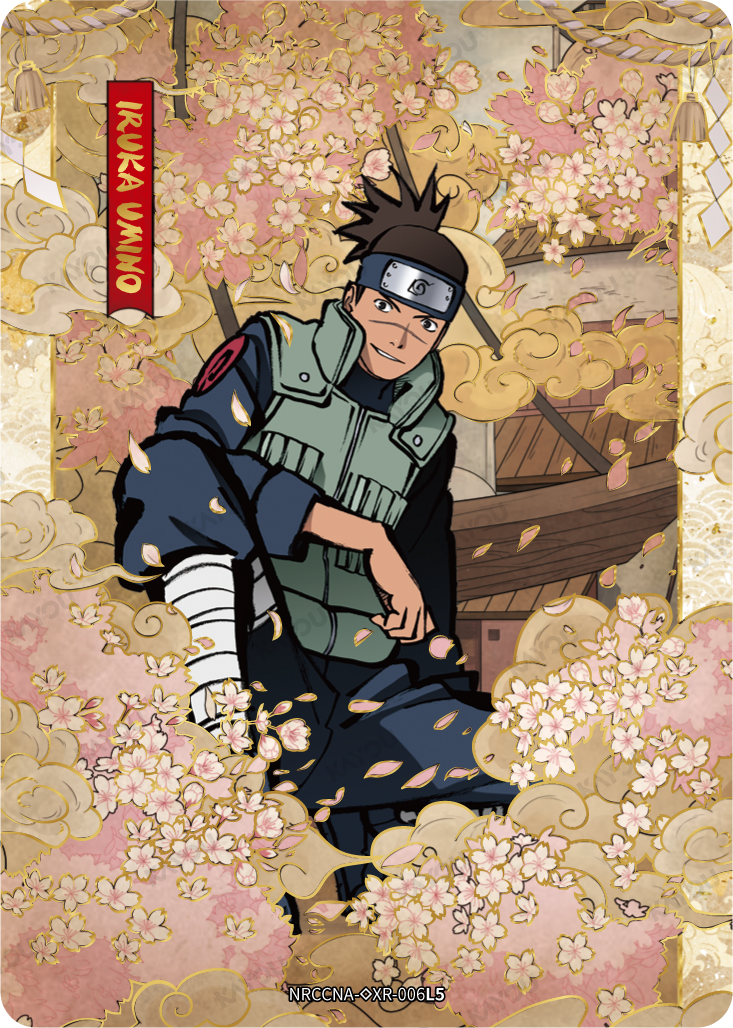 Iruka Umino Diamond XR NRCCNA-◇XR-006L5 KAYOU Naruto Ninja Age card