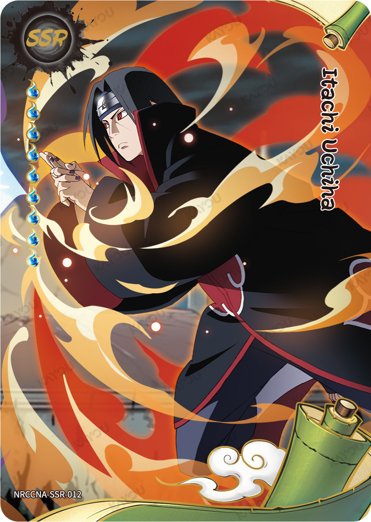 Itachi Uchiha SSR NRCCNA-SSR-012 KAYOU Naruto Ninja Age card