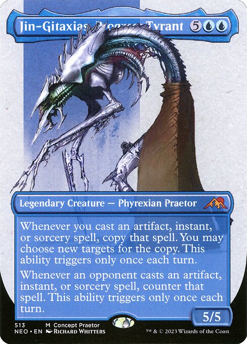 Jin-Gitaxias, Progress Tyrant (NEO #513) (Kamigawa: Neon Dynasty)