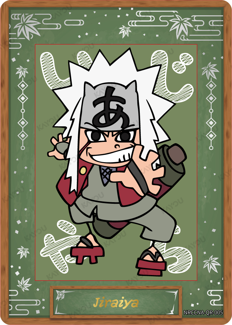 Jiraiya QR NRCCNA-QR-005 KAYOU Naruto Ninja Age card