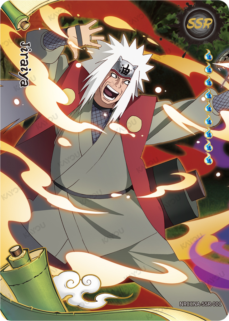 Jiraiya SSR NRCCNA-SSR-001 KAYOU Naruto Ninja Age card