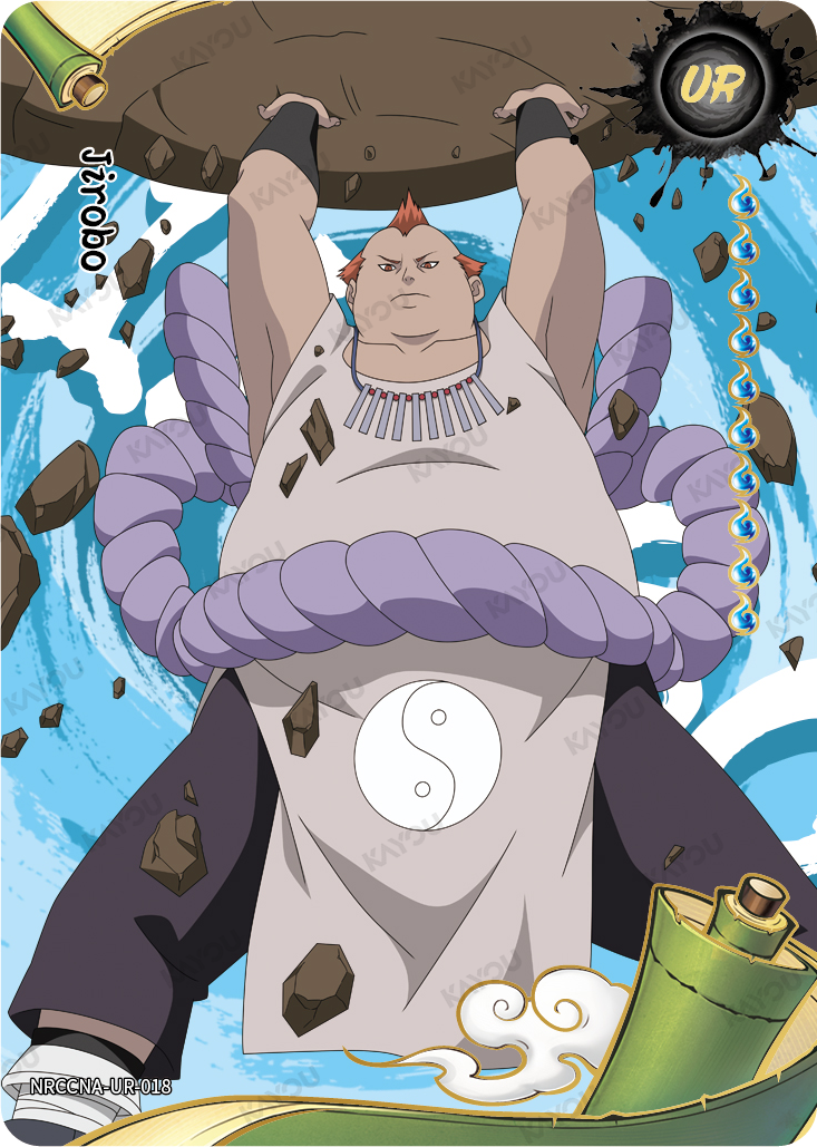 Jirobo UR NRCCNA-UR-018 KAYOU Naruto Ninja Age card