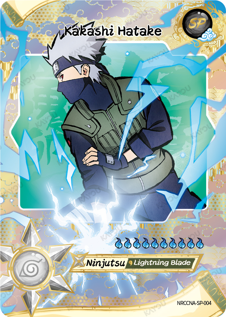 Kakashi Hatake SP NRCCNA-SP-004 KAYOU Naruto Ninja Age card