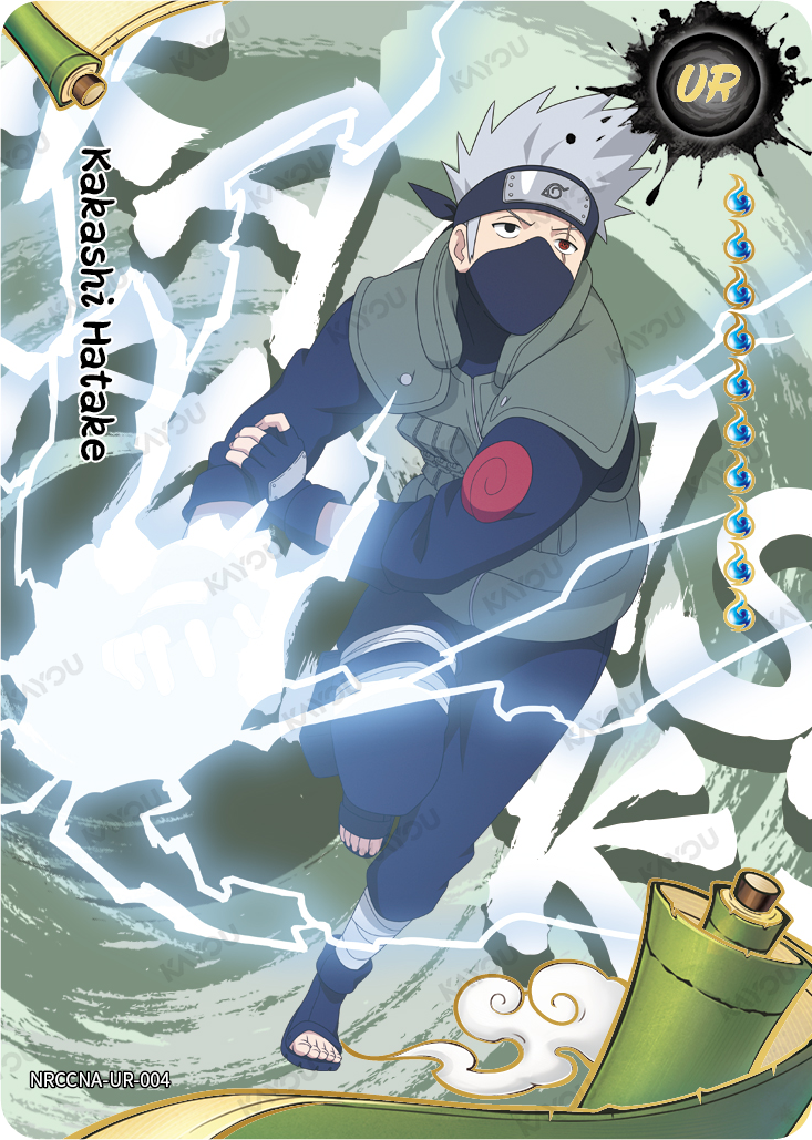 Kakashi Hatake UR NRCCNA-UR-004 KAYOU Naruto Ninja Age card