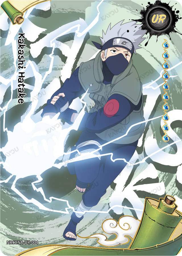 Kakashi Hatake UR NRCCNA-UR-004 KAYOU Naruto Ninja Age card