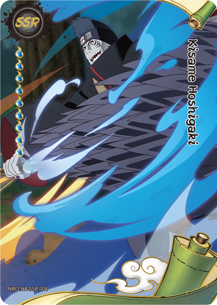 Kisame Hoshigaki SSR NRCCNA-SSR-004 KAYOU Naruto Ninja Age card