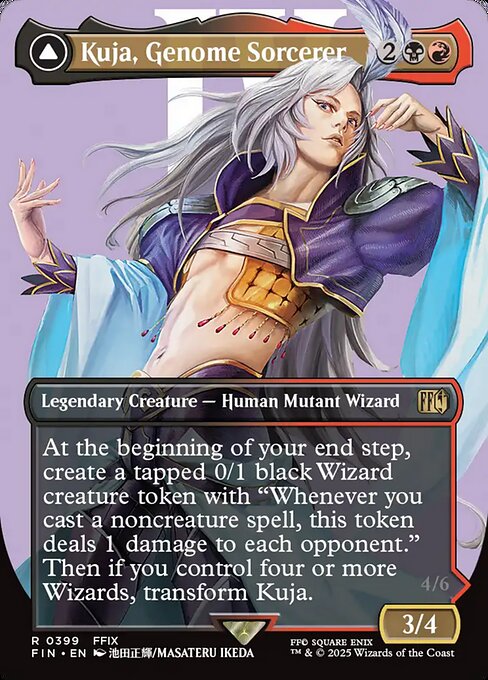 Kuja, Genome Sorcerer // Trance Kuja, Fate Defied (FIN #399) (Final Fantasy)
